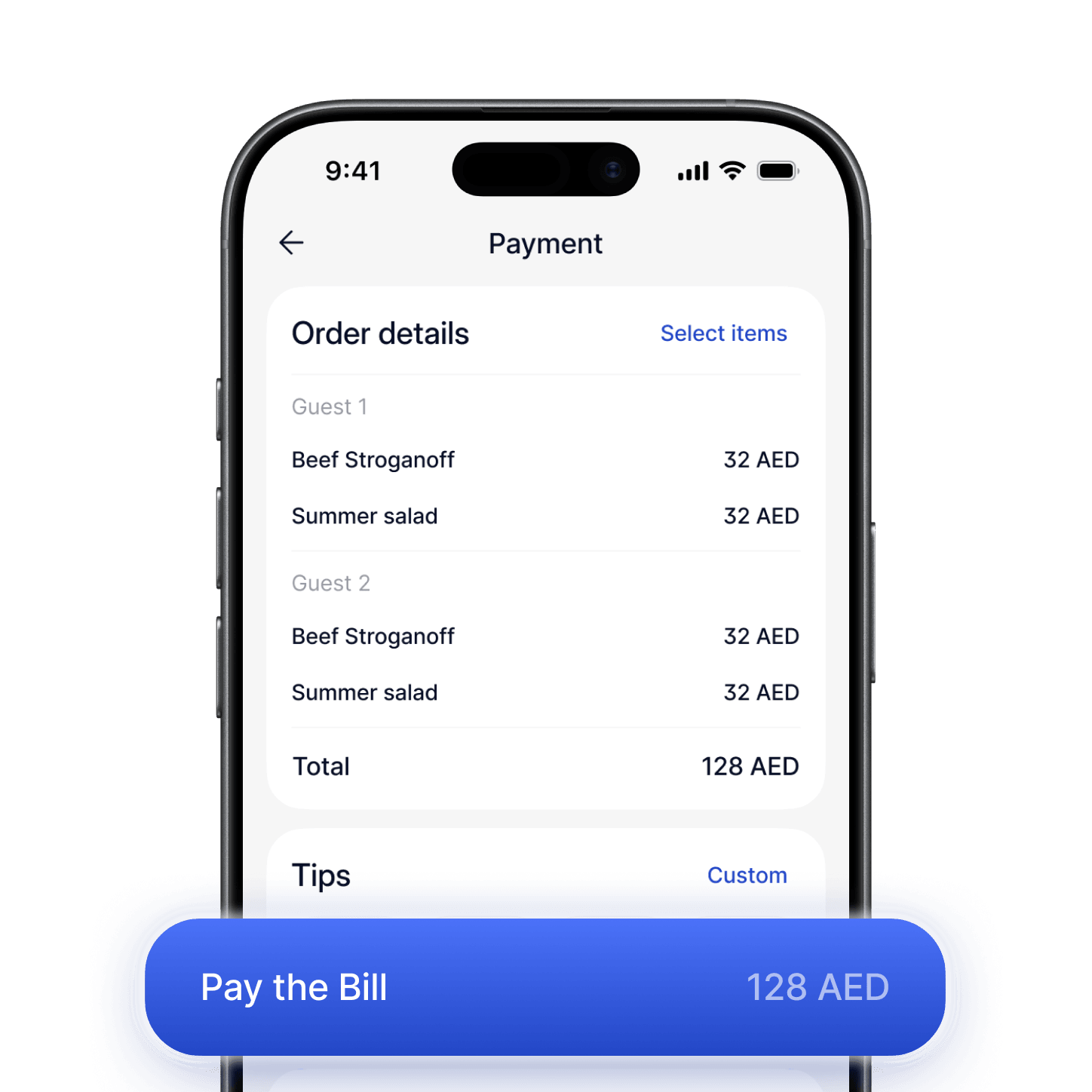 Phone — Pay the bill