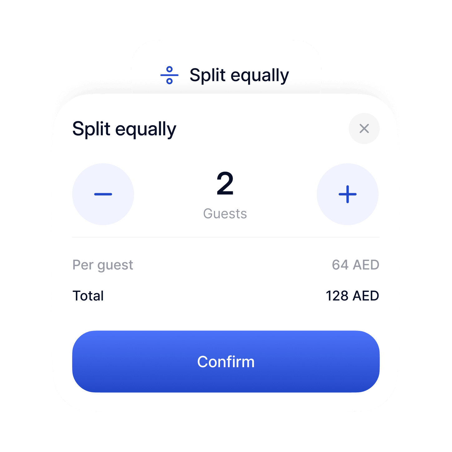 Phone — Split equally between guests